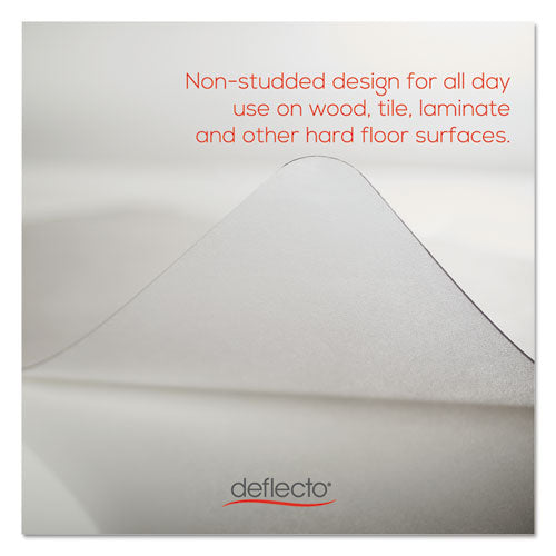 deflecto® wholesale. Economat All Day Use Chair Mat For Hard Floors, 45 X 53, Clear. HSD Wholesale: Janitorial Supplies, Breakroom Supplies, Office Supplies.