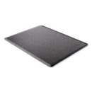 deflecto® wholesale. Ergonomic Sit Stand Mat, 53 X 45, Black. HSD Wholesale: Janitorial Supplies, Breakroom Supplies, Office Supplies.