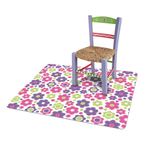 deflecto® wholesale. Fashionmat Chair Mat, Rectangular, 35 X 40, Daisies. HSD Wholesale: Janitorial Supplies, Breakroom Supplies, Office Supplies.