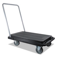 Load image into Gallery viewer, deflecto® wholesale. Heavy-duty Platform Cart, 500 Lb Capacity, 21 X 32.5 X 37.5, Black. HSD Wholesale: Janitorial Supplies, Breakroom Supplies, Office Supplies.