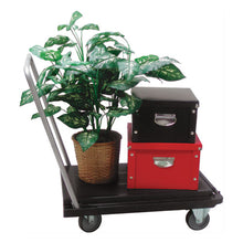 Load image into Gallery viewer, deflecto® wholesale. Heavy-duty Platform Cart, 500 Lb Capacity, 21 X 32.5 X 37.5, Black. HSD Wholesale: Janitorial Supplies, Breakroom Supplies, Office Supplies.