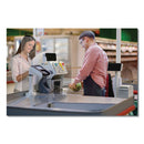 deflecto® wholesale. Mounting Safety Barrier With Full Shield, 23.75" X 31.75", Acrylic, Clear, 2-carton. HSD Wholesale: Janitorial Supplies, Breakroom Supplies, Office Supplies.