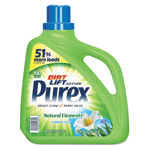 Purex® wholesale. Purex Ultra Natural Elements He Liquid Detergent, Linen And Lilies, 150 Oz Bottle. HSD Wholesale: Janitorial Supplies, Breakroom Supplies, Office Supplies.