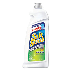 Soft Scrub® wholesale. Cleanser With Bleach 24 Oz Bottle, 9-carton. HSD Wholesale: Janitorial Supplies, Breakroom Supplies, Office Supplies.