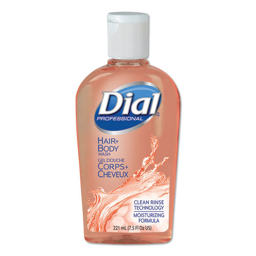 Dial® Professional wholesale. Body And Hair Care, Peach Scent, 7.5 Oz Flip-cap Bottle, 24-carton. HSD Wholesale: Janitorial Supplies, Breakroom Supplies, Office Supplies.