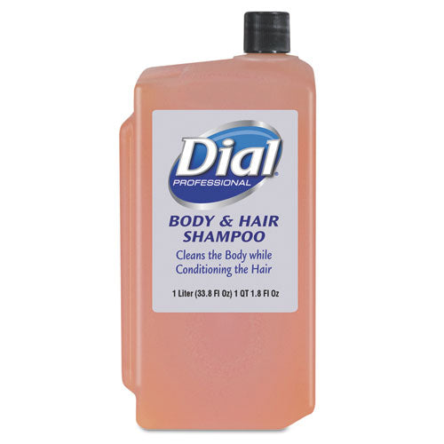 Dial® Professional wholesale. Body And Hair Care, Peach, 1 L Refill Cartridge, 8-carton. HSD Wholesale: Janitorial Supplies, Breakroom Supplies, Office Supplies.