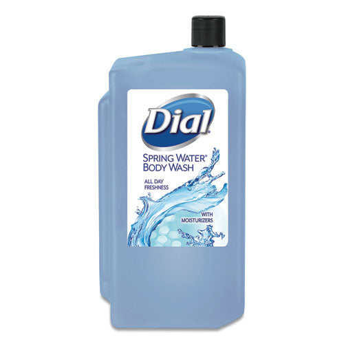 Dial® Professional wholesale. Body Wash, Spring Water, 1 L Refill Cartridge, 8-carton. HSD Wholesale: Janitorial Supplies, Breakroom Supplies, Office Supplies.