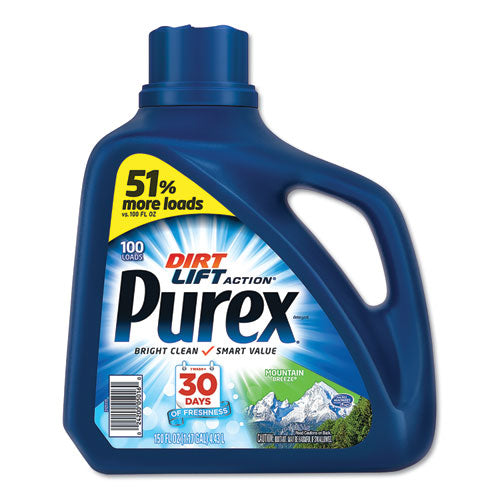 Purex® wholesale. Purex Liquid Laundry Detergent, Mountain Breeze, 150 Oz, Bottle. HSD Wholesale: Janitorial Supplies, Breakroom Supplies, Office Supplies.