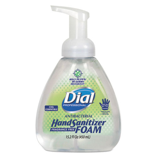 Dial® Professional wholesale. Dial® Antibacterial Foam Hand Sanitizer, 15.2 Oz Pump Bottle. HSD Wholesale: Janitorial Supplies, Breakroom Supplies, Office Supplies.