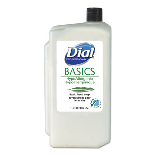 Dial® Professional wholesale. Dial® Basics Liquid Hand Soap, Fresh Floral, 1,000 Ml Refill, 8-carton. HSD Wholesale: Janitorial Supplies, Breakroom Supplies, Office Supplies.