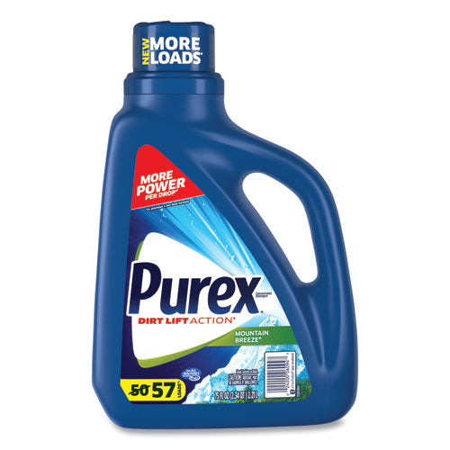 Purex® wholesale. Purex Liquid Laundry Detergent, Mountain Breeze, 75 Oz Bottle, 6-carton. HSD Wholesale: Janitorial Supplies, Breakroom Supplies, Office Supplies.
