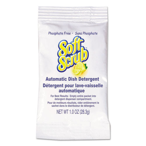 Soft Scrub® wholesale. Automatic Dish Detergent, Lemon Scent, Powder, 1 Oz. Packet, 200-carton. HSD Wholesale: Janitorial Supplies, Breakroom Supplies, Office Supplies.