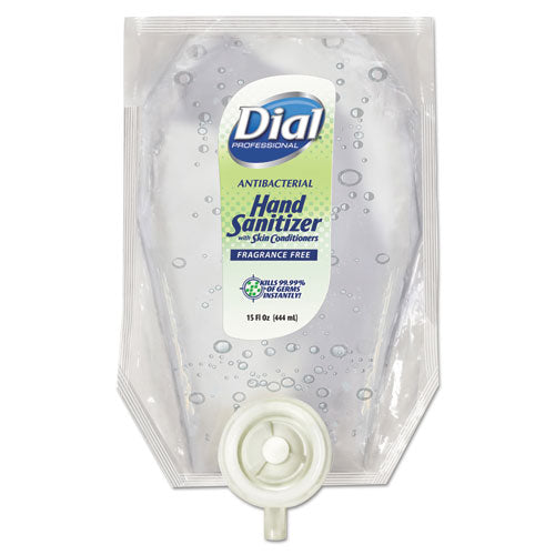 Dial® Professional wholesale. Dial® Eco-smart Gel Hand Sanitizer, Fragrance-free, 15 Oz Refill, 6-carton. HSD Wholesale: Janitorial Supplies, Breakroom Supplies, Office Supplies.