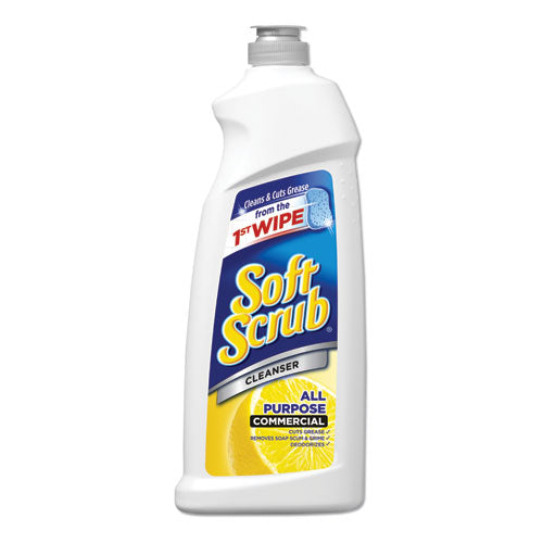 Soft Scrub® wholesale. All Purpose Cleanser, Lemon Scent 36 Oz Bottle, 6-carton. HSD Wholesale: Janitorial Supplies, Breakroom Supplies, Office Supplies.