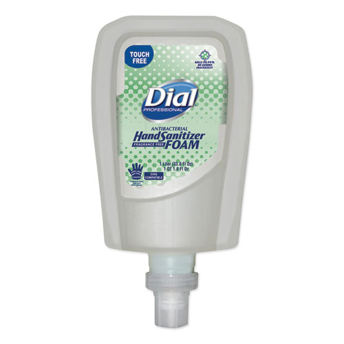 Dial® Professional wholesale. Dial® Fit Fragrance-free Antimicrobial Touch-free Dispenser Refill Foam Hand Sanitizer, 1000 Ml. HSD Wholesale: Janitorial Supplies, Breakroom Supplies, Office Supplies.