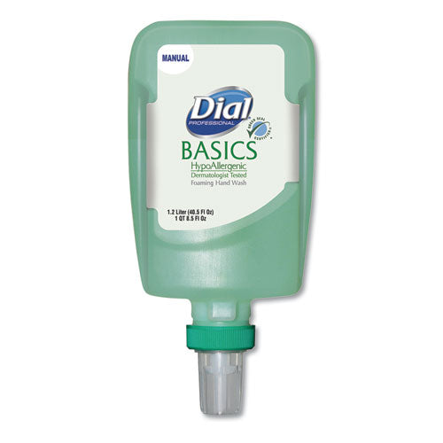Dial® Professional wholesale. Dial® Hypoallergenic Foaming Hand Wash, Honeysuckle, 1.2 L Bottle. HSD Wholesale: Janitorial Supplies, Breakroom Supplies, Office Supplies.