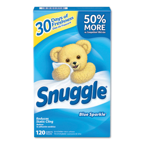 Snuggle® wholesale. Fabric Softener Sheets, Fresh Scent, 120 Sheets-box, 6 Boxes-carton. HSD Wholesale: Janitorial Supplies, Breakroom Supplies, Office Supplies.