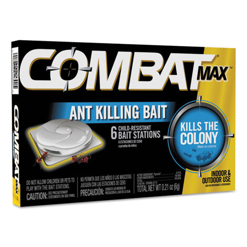 Combat® wholesale. Source Kill Max Ant Killing Bait, 0.21 Oz Each, 6-pk, 12 Pk-ct. HSD Wholesale: Janitorial Supplies, Breakroom Supplies, Office Supplies.