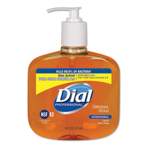 Dial® Professional wholesale. Dial® Gold Antimicrobial Hand Soap, Floral Fragrance, 16 Oz Pump Bottle, 12-carton. HSD Wholesale: Janitorial Supplies, Breakroom Supplies, Office Supplies.