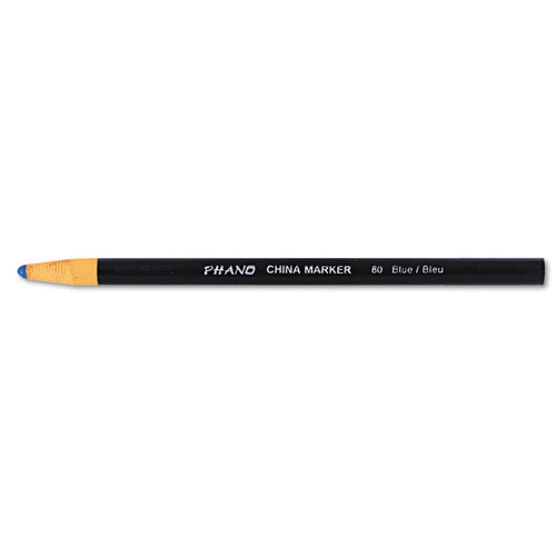 Dixon® wholesale. China Marker, Blue, Dozen. HSD Wholesale: Janitorial Supplies, Breakroom Supplies, Office Supplies.