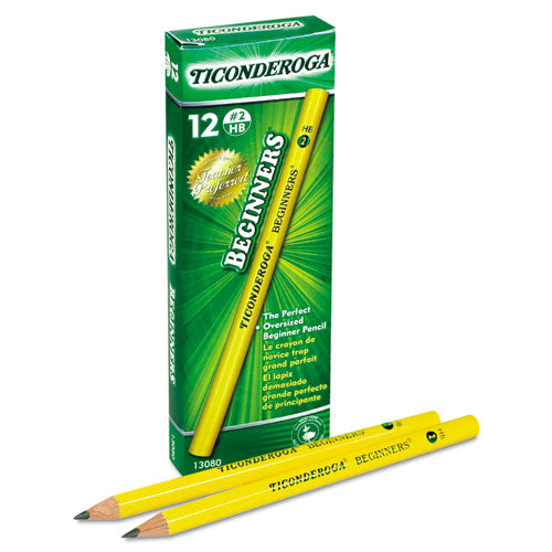 Dixon® wholesale. Ticonderoga Beginners Woodcase Pencil With Microban Protection, Hb (