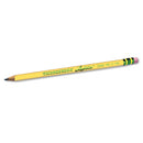 Dixon® wholesale. Ticonderoga Laddie Woodcase Pencil With Microban Protection, Hb (