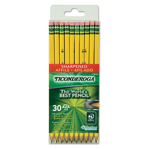 Ticonderoga® wholesale. Pre-sharpened Pencil, Hb (