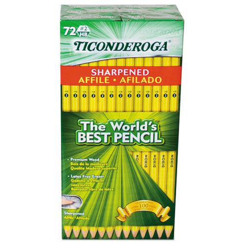 Ticonderoga® wholesale. Pre-sharpened Pencil, Hb (