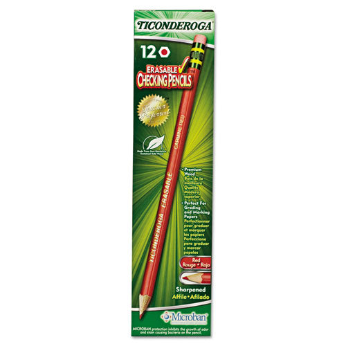 Ticonderoga® wholesale. Erasable Colored Pencils, 2.6 Mm, 2b (