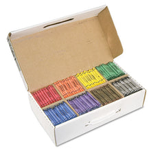 Load image into Gallery viewer, Prang® wholesale. Crayons Made With Soy, 100 Each Of 8 Colors, 800-carton. HSD Wholesale: Janitorial Supplies, Breakroom Supplies, Office Supplies.