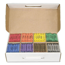 Load image into Gallery viewer, Prang® wholesale. Crayons Made With Soy, 100 Each Of 8 Colors, 800-carton. HSD Wholesale: Janitorial Supplies, Breakroom Supplies, Office Supplies.