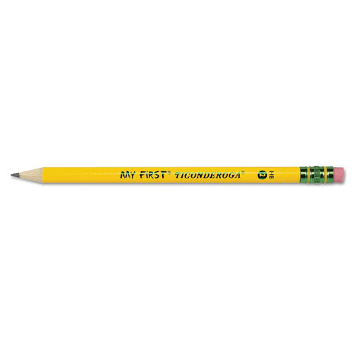 Ticonderoga® wholesale. My First Woodcase Pencil With Eraser, Hb (