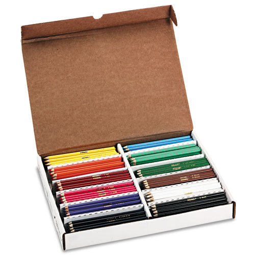 Prang® wholesale. Colored Pencil Set Master Pack, 3.3 Mm, 2b (
