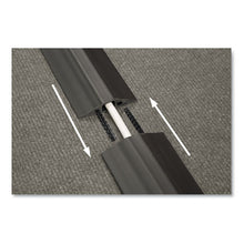 Load image into Gallery viewer, D-Line® wholesale. Medium-duty Floor Cable Cover, 2.63&quot; Wide X 30 Ft Long, Black. HSD Wholesale: Janitorial Supplies, Breakroom Supplies, Office Supplies.