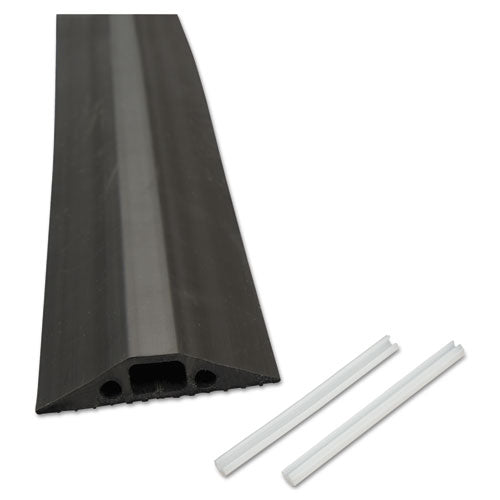 D-Line® wholesale. Medium-duty Floor Cable Cover, 2.75 X 0.5 X 6 Ft, Black. HSD Wholesale: Janitorial Supplies, Breakroom Supplies, Office Supplies.