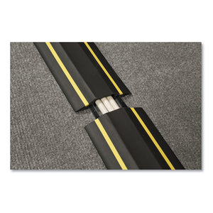 D-Line® wholesale. Medium-duty Floor Cable Cover, 3.25" Wide X 30 Ft Long, Black. HSD Wholesale: Janitorial Supplies, Breakroom Supplies, Office Supplies.