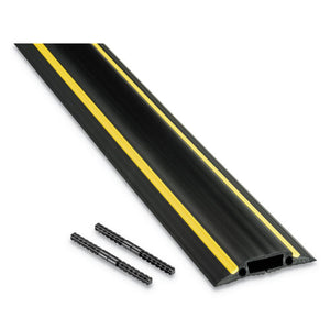 D-Line® wholesale. Medium-duty Floor Cable Cover, 3.25" Wide X 30 Ft Long, Black. HSD Wholesale: Janitorial Supplies, Breakroom Supplies, Office Supplies.