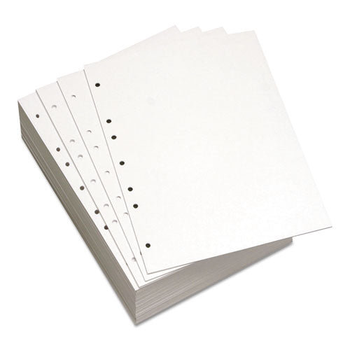 Domtar wholesale. Custom Cut-sheet Copy Paper, 92 Bright, 7-hole, 20lb, 8.5 X 11, White, 500-ream. HSD Wholesale: Janitorial Supplies, Breakroom Supplies, Office Supplies.