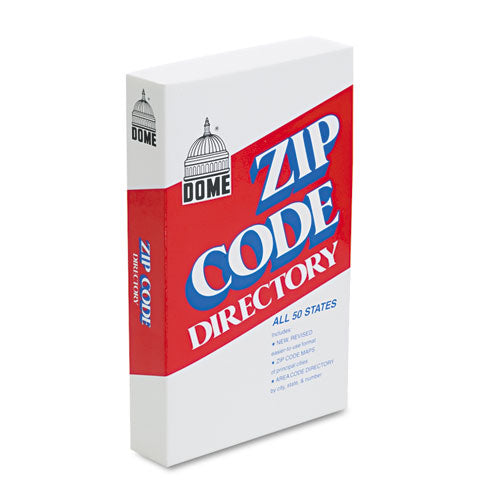 Dome® wholesale. Zip Code Directory, Paperback, 750 Pages. HSD Wholesale: Janitorial Supplies, Breakroom Supplies, Office Supplies.