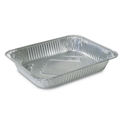 Durable Packaging wholesale. Aluminum Steam Table Pans, Half Size, Medium, 100-carton. HSD Wholesale: Janitorial Supplies, Breakroom Supplies, Office Supplies.