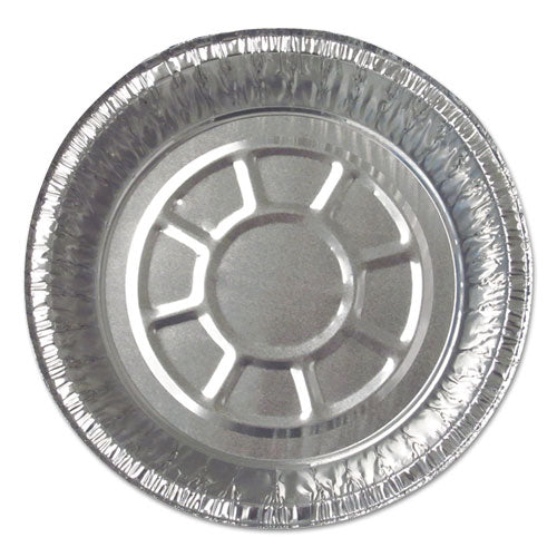 Durable Packaging wholesale. Aluminum Round Containers, 22 Gauge, 24 Oz, 7" Diameter X 1.75"h, Silver, 500-carton. HSD Wholesale: Janitorial Supplies, Breakroom Supplies, Office Supplies.