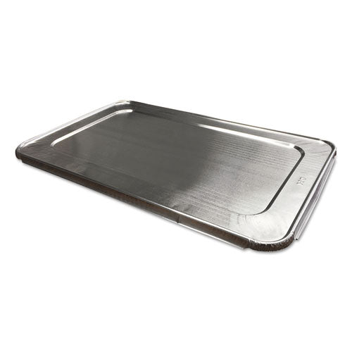 Durable Packaging wholesale. Aluminum Steam Table Lids For Full Size Pan, 50-carton. HSD Wholesale: Janitorial Supplies, Breakroom Supplies, Office Supplies.