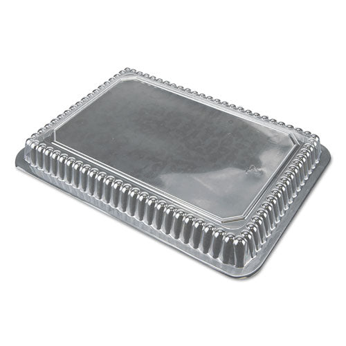 Durable Packaging wholesale. Dome Lids For 1.5 Lb, 2 Lb And 2.25 Lb Oblong Containers, 7.94 X 5.44, Clear, 500-carton. HSD Wholesale: Janitorial Supplies, Breakroom Supplies, Office Supplies.