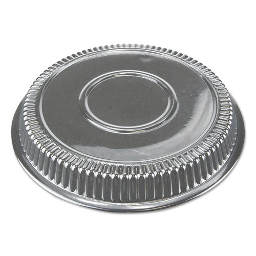 Durable Packaging wholesale. Dome Lids For 9" Round Containers, 9" Diameter X 1"h, Clear, 500-carton. HSD Wholesale: Janitorial Supplies, Breakroom Supplies, Office Supplies.