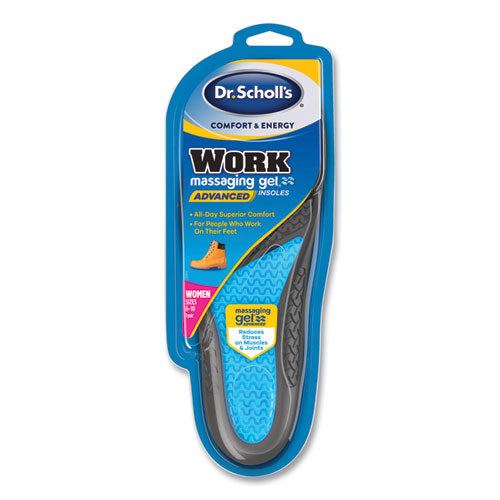 Dr. Scholl's® wholesale. Comfort And Energy Work Massaging Gel Insoles, Women Sizes 6-11, 1 Pair. HSD Wholesale: Janitorial Supplies, Breakroom Supplies, Office Supplies.