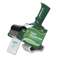 Load image into Gallery viewer, Duck® wholesale. Extra-wide Packaging Tape Dispenser, 3&quot; Core, Green. HSD Wholesale: Janitorial Supplies, Breakroom Supplies, Office Supplies.