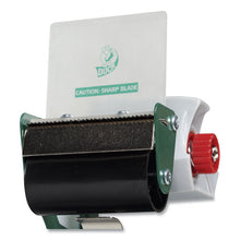 Load image into Gallery viewer, Duck® wholesale. Extra-wide Packaging Tape Dispenser, 3&quot; Core, Green. HSD Wholesale: Janitorial Supplies, Breakroom Supplies, Office Supplies.