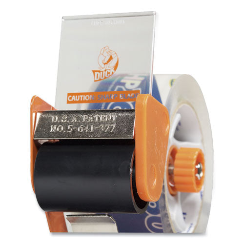 Duck® Bladesafe® wholesale. Bladesafe Antimicrobial Tape Gun With Tape, 3" Core, Metal-plastic, Orange. HSD Wholesale: Janitorial Supplies, Breakroom Supplies, Office Supplies.