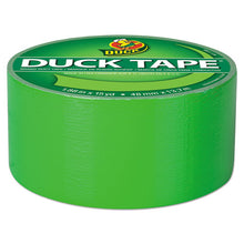 Load image into Gallery viewer, Duck® wholesale. Colored Duct Tape, 3&quot; Core, 1.88&quot; X 15 Yds, Neon Green. HSD Wholesale: Janitorial Supplies, Breakroom Supplies, Office Supplies.