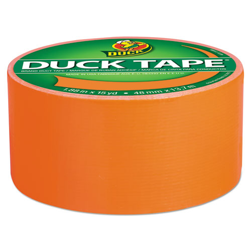 Duck® wholesale. Colored Duct Tape, 3" Core, 1.88" X 15 Yds, Neon Orange. HSD Wholesale: Janitorial Supplies, Breakroom Supplies, Office Supplies.
